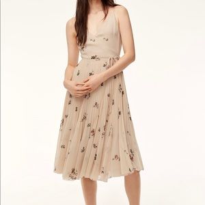 Aritiza Wilfred Braine Pleated Wrap Dress